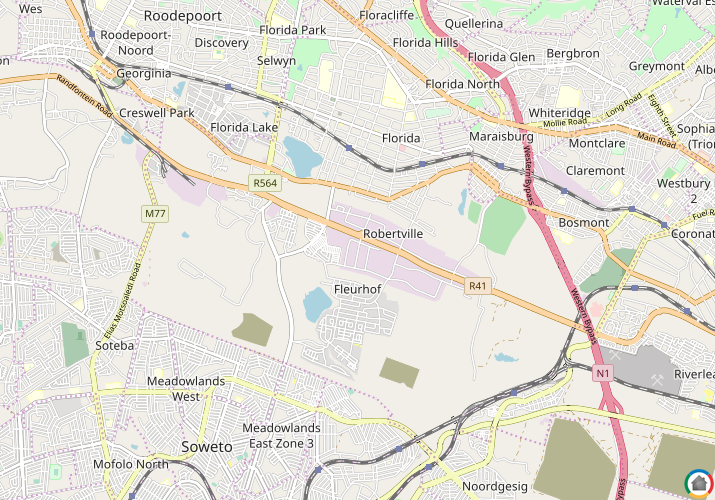 Map location of Lea Glen